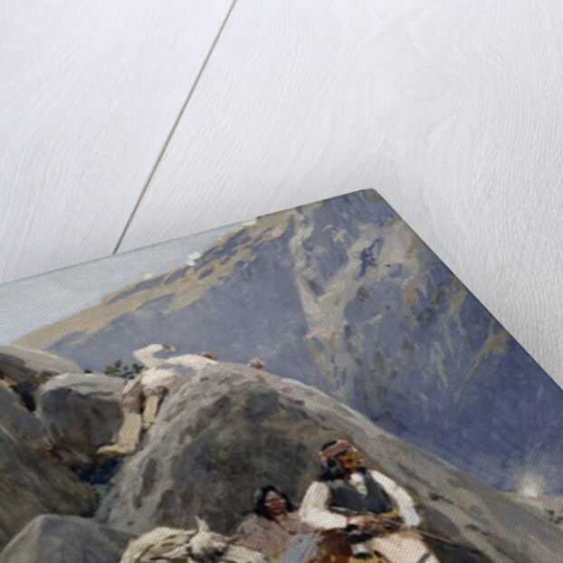 Apache Indians in the Mountains, 1895-98 by Henry Francois Farny