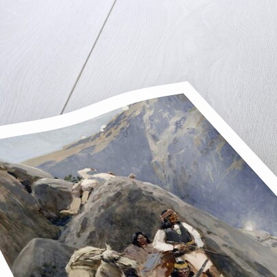 Apache Indians in the Mountains, 1895-98 by Henry Francois Farny