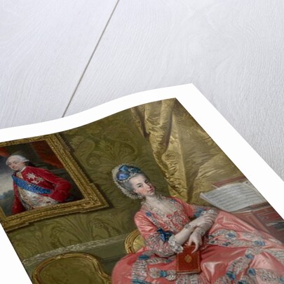 Portrait of the Archduchess Maria Amalia of Austria, Duchess of Parma, c.1778 by Johann Zoffany