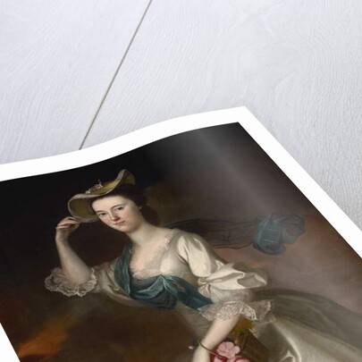 Portrait of Abigail Erving Scott, 1760 by Joseph Jonathan Blackburn