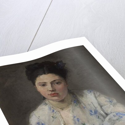 Young Woman 1871 by Berthe Morisot
