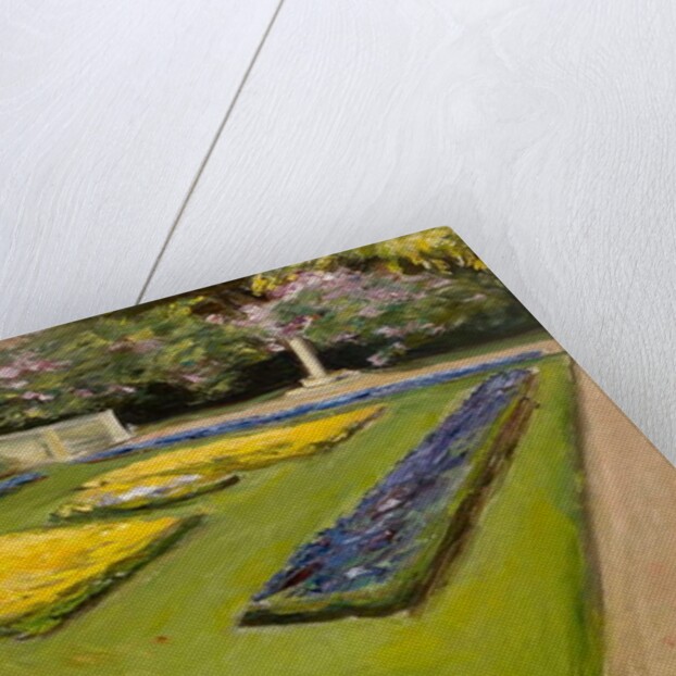 Terrace in the Garden near Lake Wannsee towards Northwest, 1916 by Max Liebermann