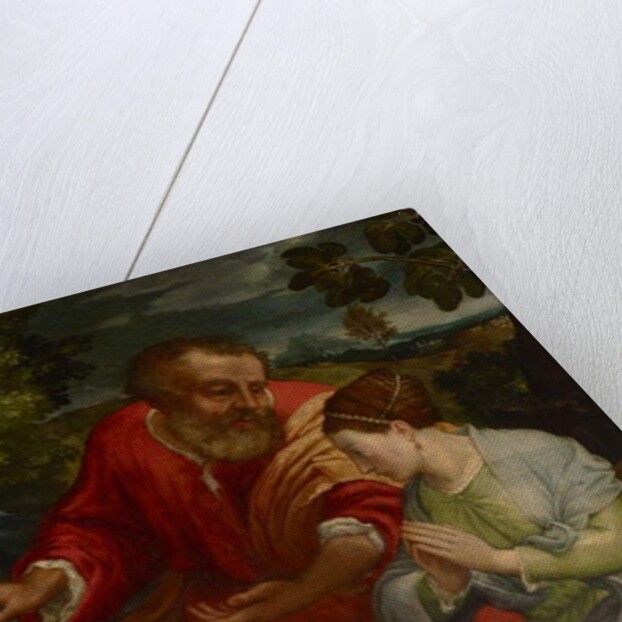 The Holy Family with a Donatrix as Saint Catherine of Alexandria, c.1540-1545 by Lorenzo Lotto