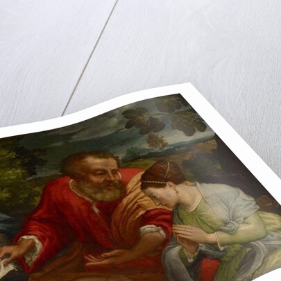 The Holy Family with a Donatrix as Saint Catherine of Alexandria, c.1540-1545 by Lorenzo Lotto