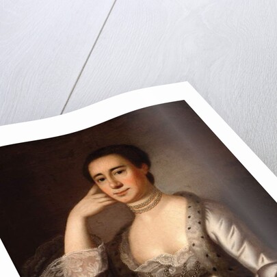 Portrait of Mrs. John Champneys, c.1763 by Jeremiah Theus