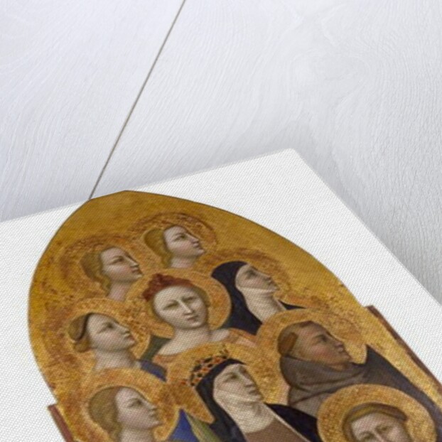 Saints and Angels, c.1370 by Allegretto Nuzi