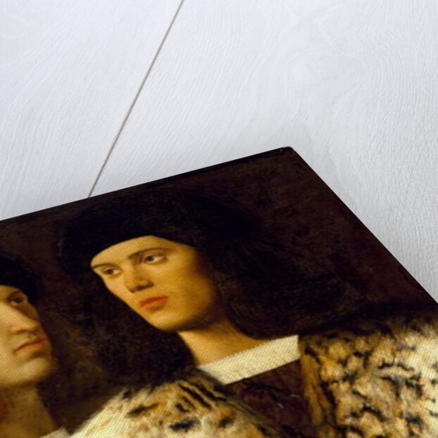 Portrait of Two Young Men, c.1515 by Vittore Belliniano