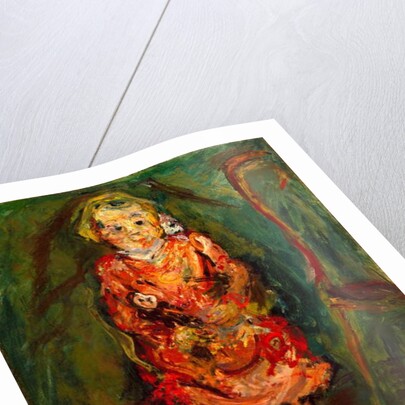 Young Girl with a Doll, 1926-27 by Chaim Soutine