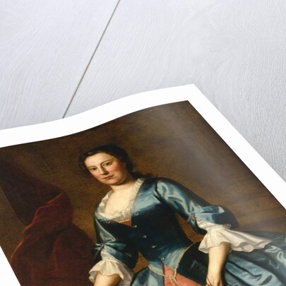 Portrait of Mrs. Samuel McCall, Sr., 1746 by Robert Feke