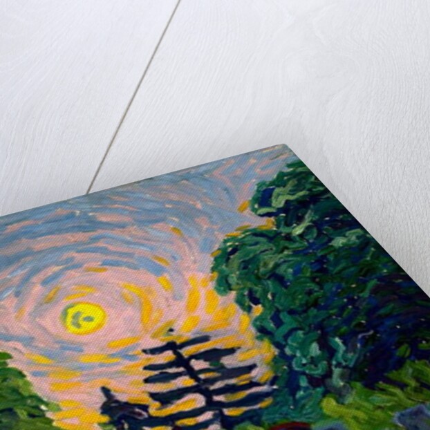 Moonrise: Soldier and Maiden, 1905 by Ernst Ludwig Kirchner