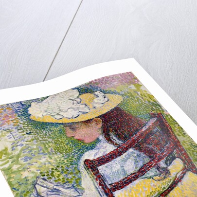 Jeanne Pissarro, 1895 by Theo van Rysselberghe