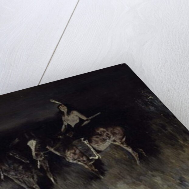 The Grass Fire, 1908 by Frederic Remington