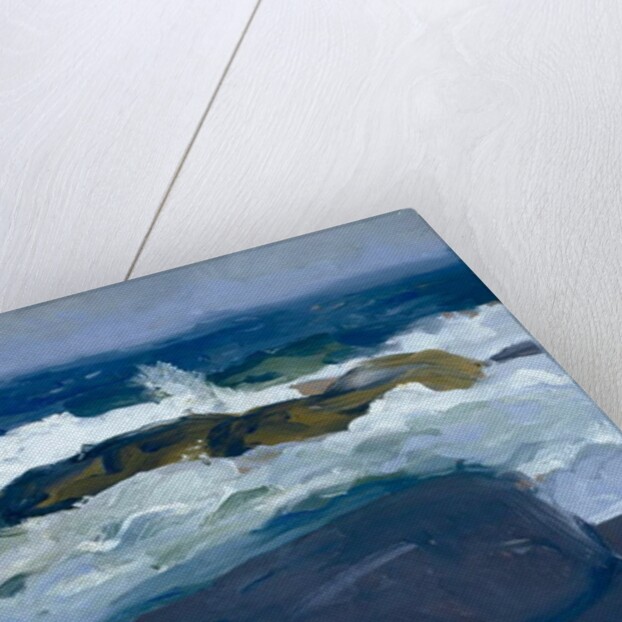 Rock Reef, Maine, 1913 by George Wesley Bellows