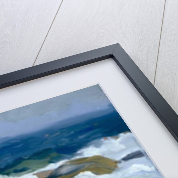 Rock Reef, Maine, 1913 by George Wesley Bellows