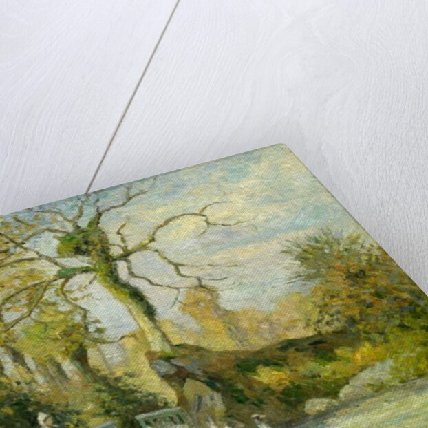 The Goose Girl at Montfoucault, 1875 by Camille Pissarro