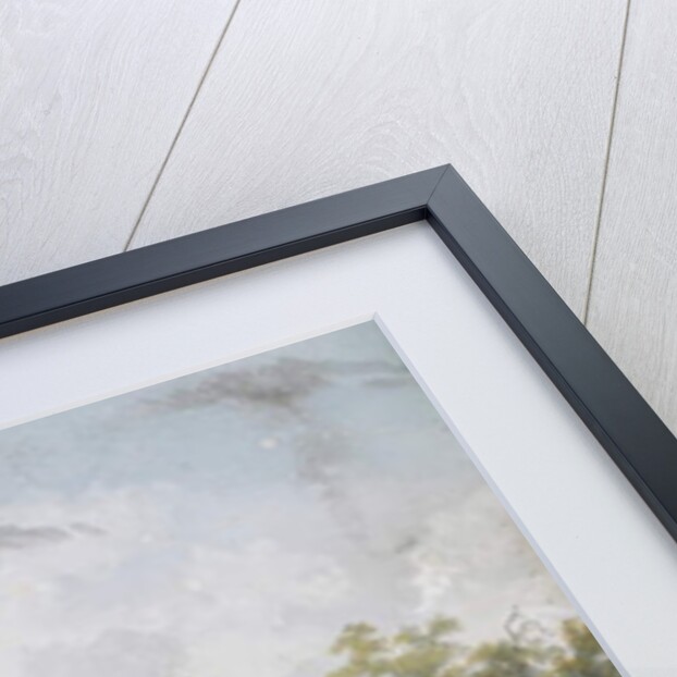 The Rustic River Ford by Louis Gabriel Moreau