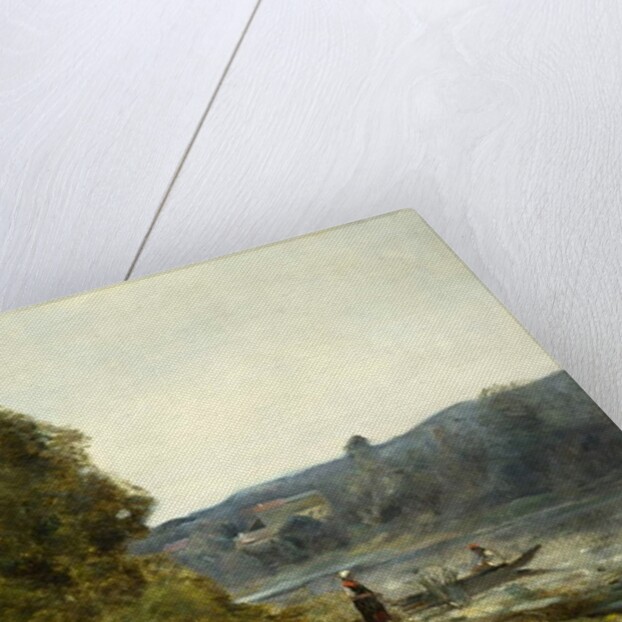 The Departure of the Boatman, 1870-72 by Jean Baptiste Camille Corot