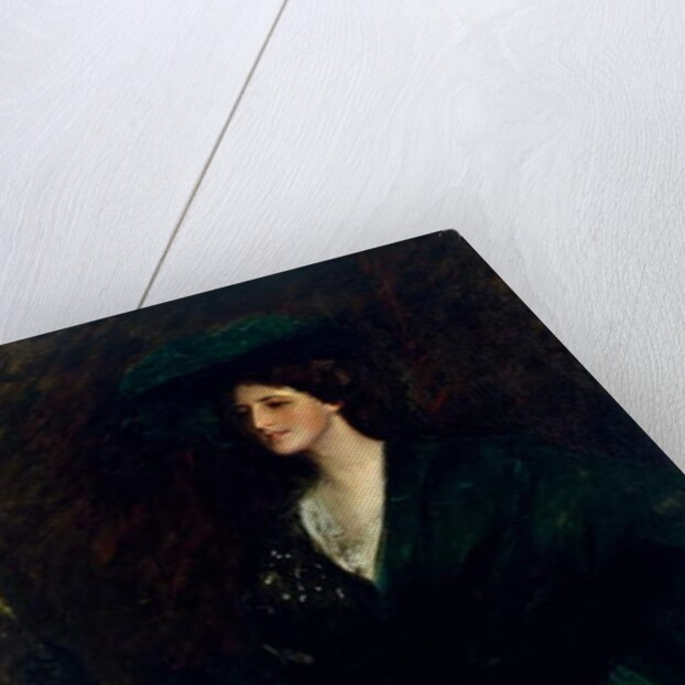 The Emerald Lady, c.1896-1900 by William Merritt Chase