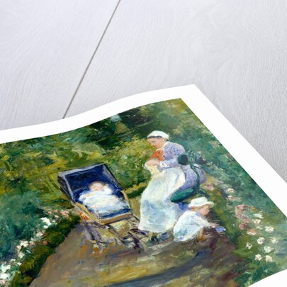 Children in a Garden, 1878 by Mary Stevenson Cassatt