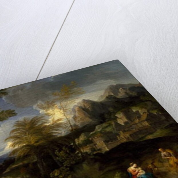 The Rest on the Flight into Egypt, 1670-1700 by European School