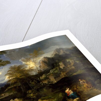 The Rest on the Flight into Egypt, 1670-1700 by European School