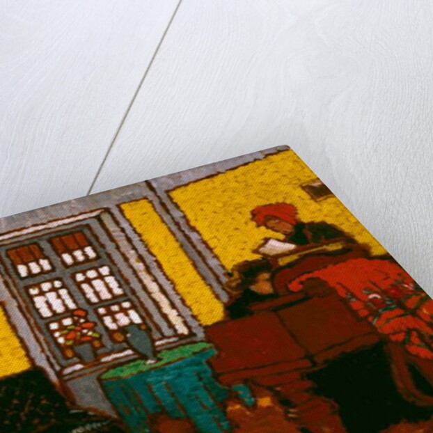 Interior, 1909 by Jozsef Rippl-Ronai