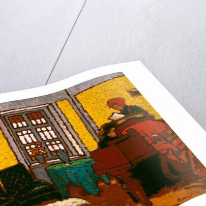 Interior, 1909 by Jozsef Rippl-Ronai