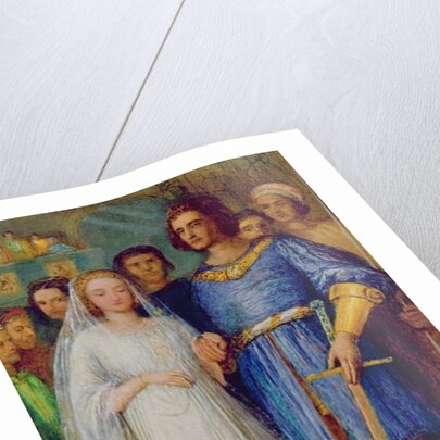 The Knight's Bridal by James Smetham