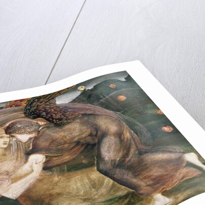 Cupid delivering Psyche by Edward Coley Burne-Jones