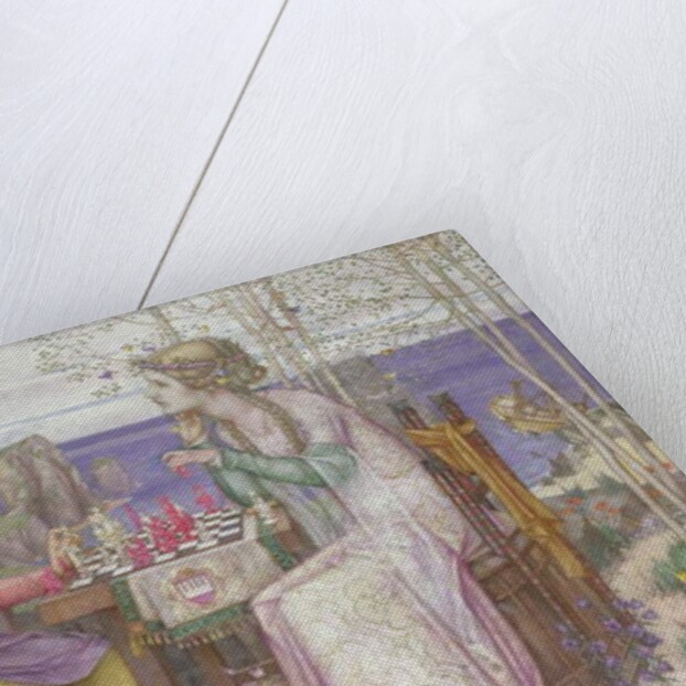 The Chess Game by Edward Reginald Frampton