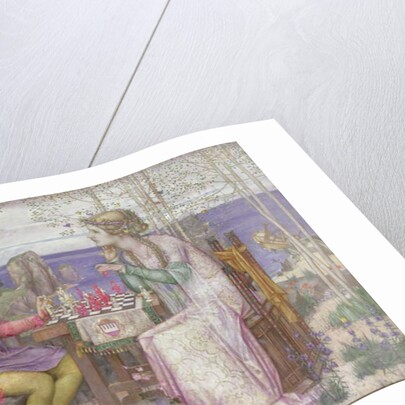 The Chess Game by Edward Reginald Frampton