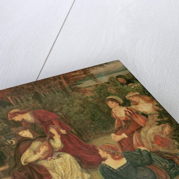 Fiammetta Singing, 1879 by Marie Spartali Stillman