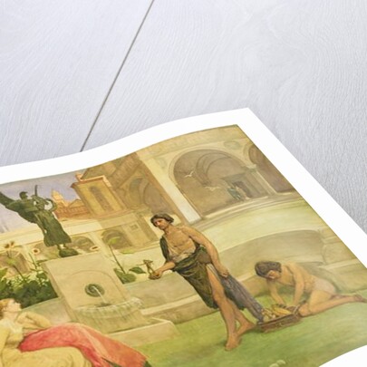 The Seller of Statuettes, 1874 by James Dromgole Linton