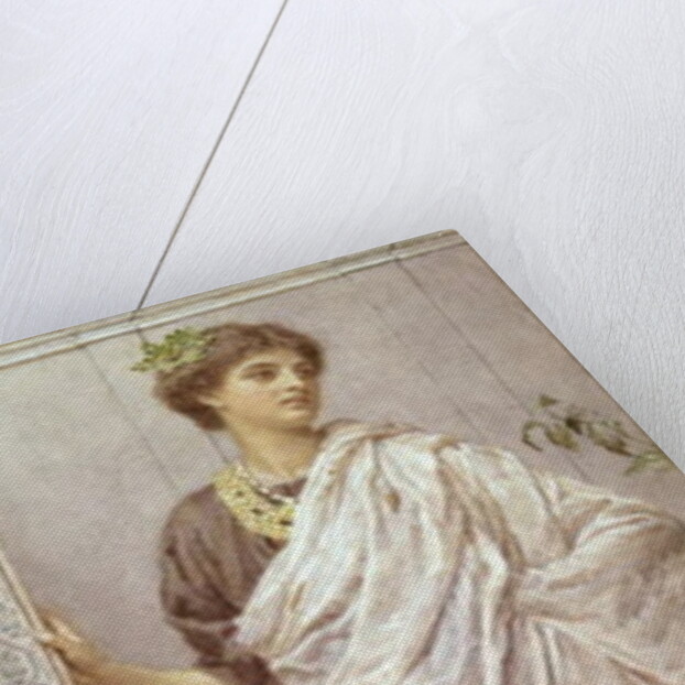 Door of a Wardrobe by Albert Joseph Moore