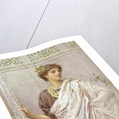 Door of a Wardrobe by Albert Joseph Moore