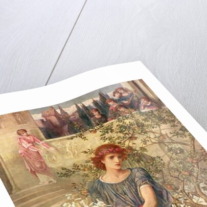 My Beloved has gone down to his garden by John Melhuish Strudwick