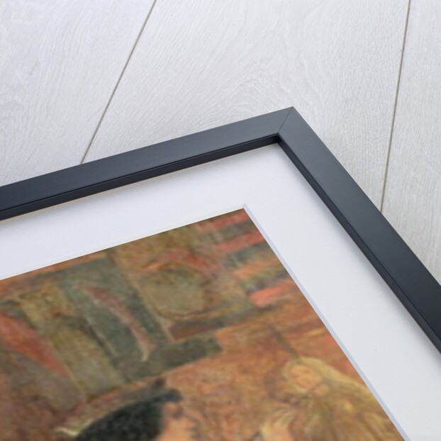 Design for a panel from King Rene's Honeymoon cabinet, 1851 by Edward Coley Burne-Jones