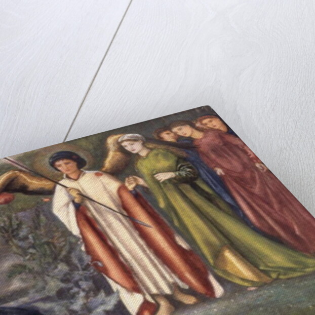 Chaucer's Dream of Fair Women, 1865 by Edward Coley Burne-Jones