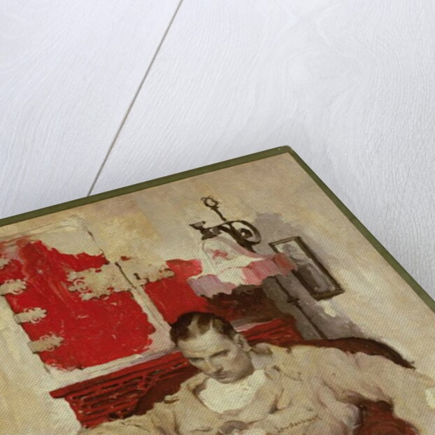 Reading in a Study by Walt Louderback