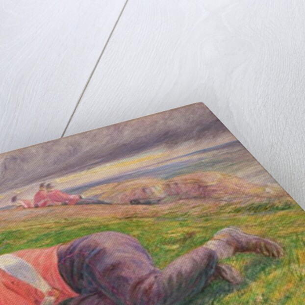 Sketch for 'The Drummer Boy's Dream' by Frederic James Shields