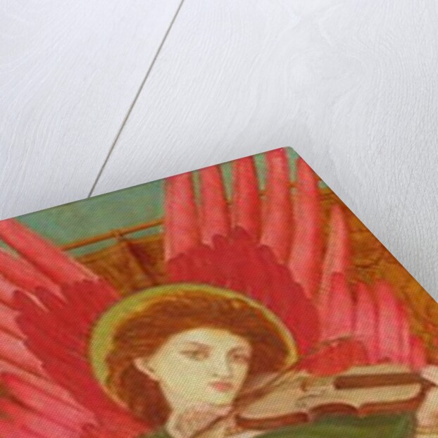 Angel Playing a Violin by John Roddam Spencer Stanhope