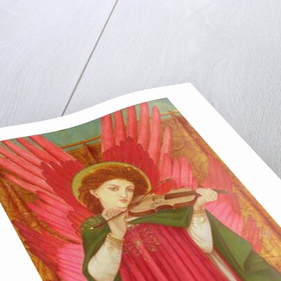 Angel Playing a Violin by John Roddam Spencer Stanhope