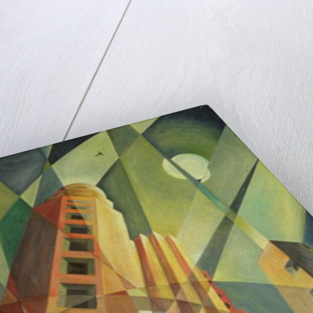 City in Shards of Light, 1998 by Carolyn Hubbard-Ford