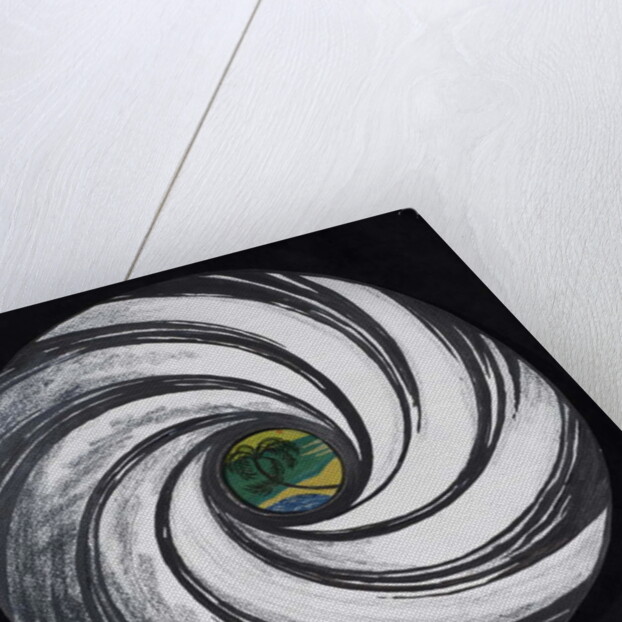 Lense Swirl with Palm Tree, 2005 by Carolyn Hubbard-Ford