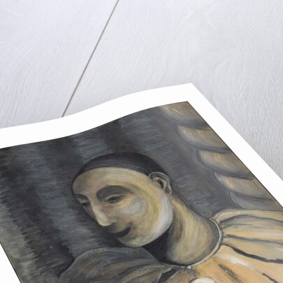 Clown with Tambourine, 1995 by Carolyn Hubbard-Ford