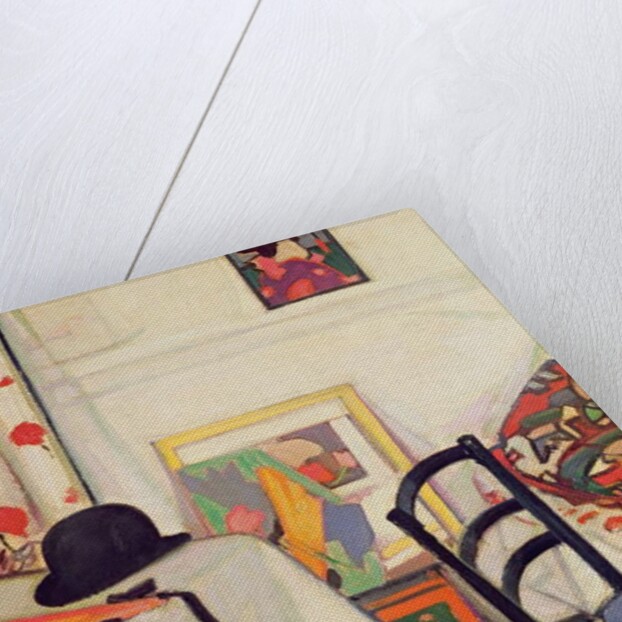 Interior with Japanese Fan, c.1915 by Samuel John Peploe