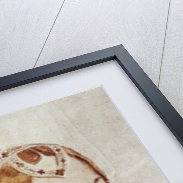 Miniature depicting Laure de Noves by Florentine School