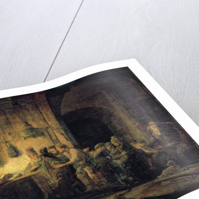 The Parable of the Labourers in the Vineyard - 1637 by Rembrandt Harmensz. van Rijn