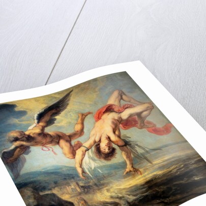 The fall of Icarus - 1636 by Jacob Peter Gowy