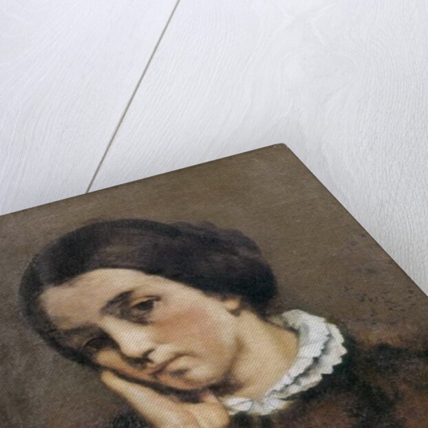 Portrait of Zelie Courbet 1846 by Gustave Courbet
